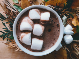 焼きマシュマロショコラドリンク