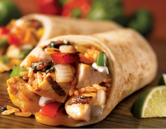 チキンブリトー